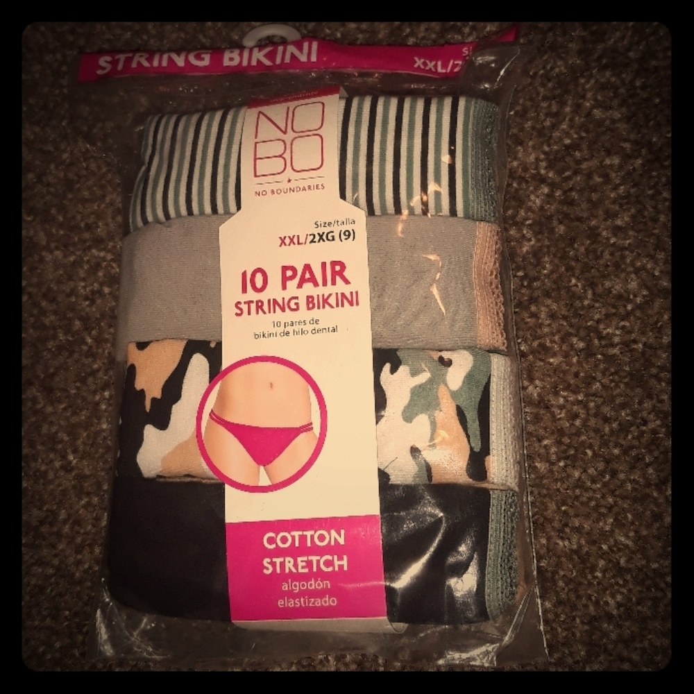 String Bikini xxl( 8 Pair )not 10 it used to be 10